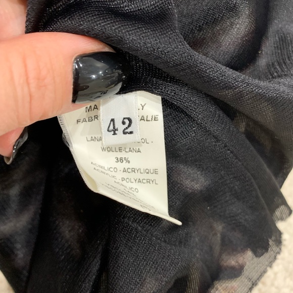 Missoni Wool blend knit mini dress Sz 42 US Sz Med - Picture 5 of 8